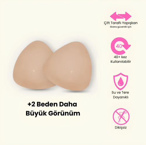 Curva Care Push-Up Etkili Yapışkan Göğüs Pedleri